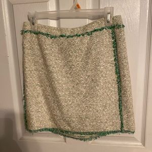 JCrew tweed skirt